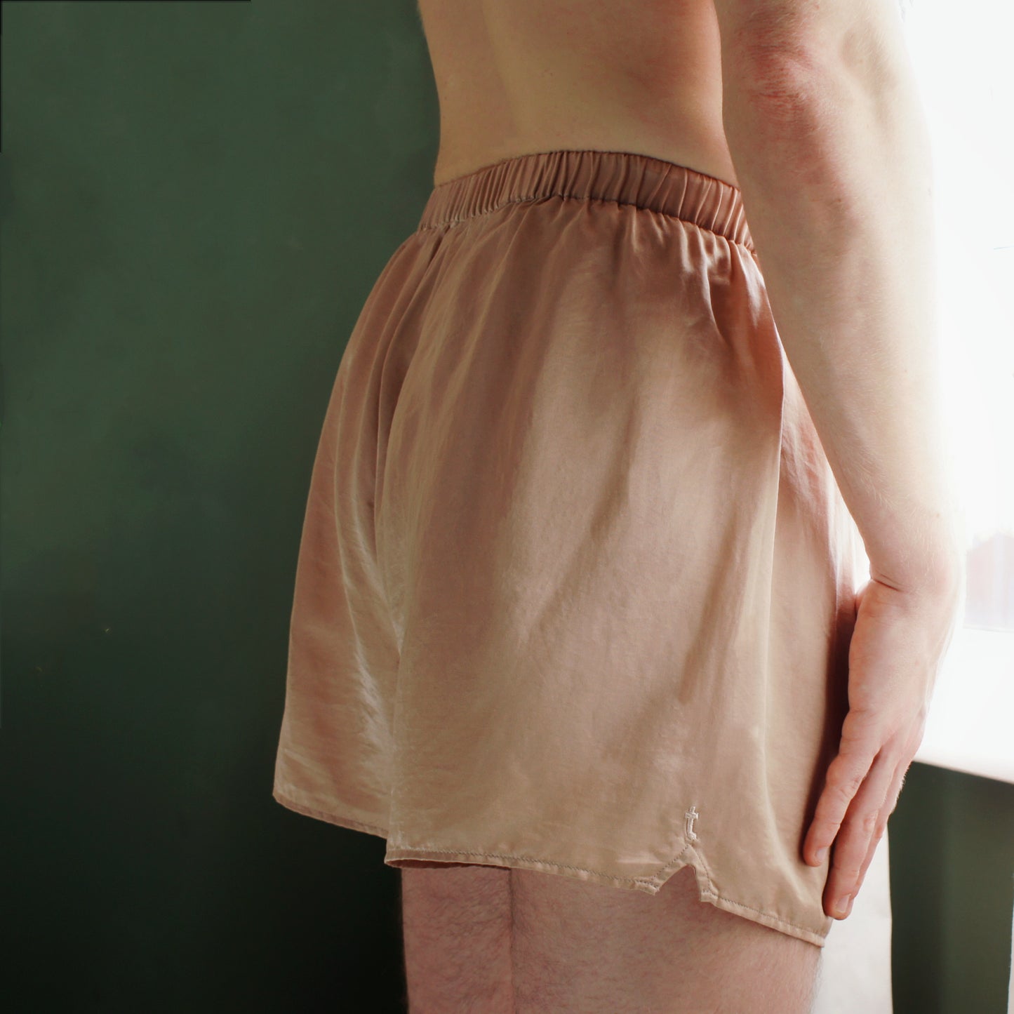 Ultra Soft Zero Friction Silk-blend Sleep Shorts